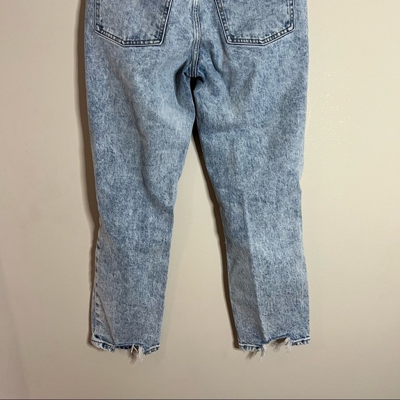 ABERCROMBIE & FITCH THE BOYFRIEND MID RISE BLUE JEANS SIZE 4 - Picture 8 of 8